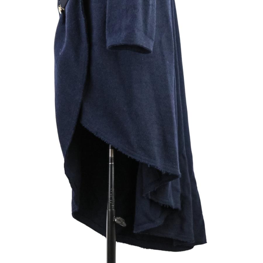 ISSEY MIYAKE（イッセイミヤケ） 美品 シルク混 裁ち切りサスペンダー