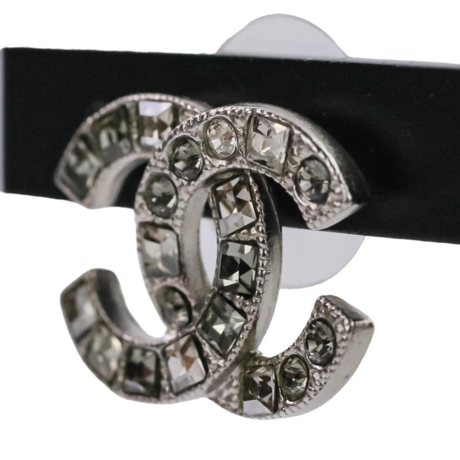 CHANEL（シャネル） 美品 F17V CHANEL ラインストーン ココマーク