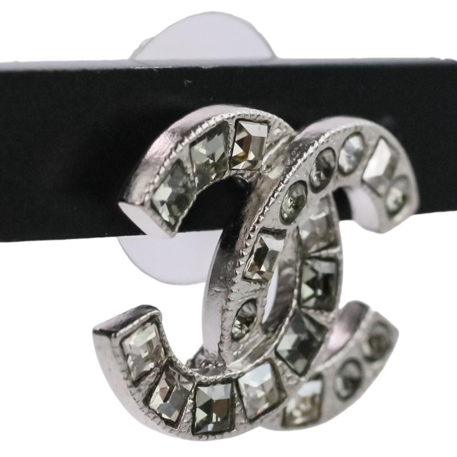 CHANEL（シャネル） 美品 F17V CHANEL ラインストーン ココマーク