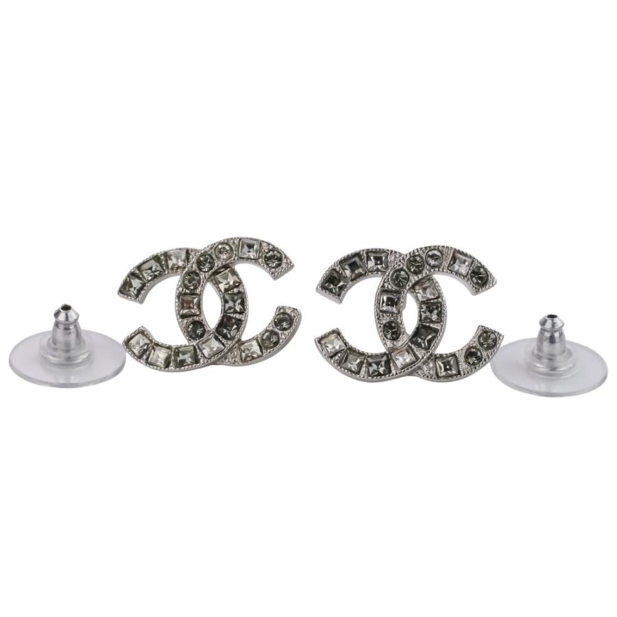 CHANEL（シャネル） 美品 F17V CHANEL ラインストーン ココマーク