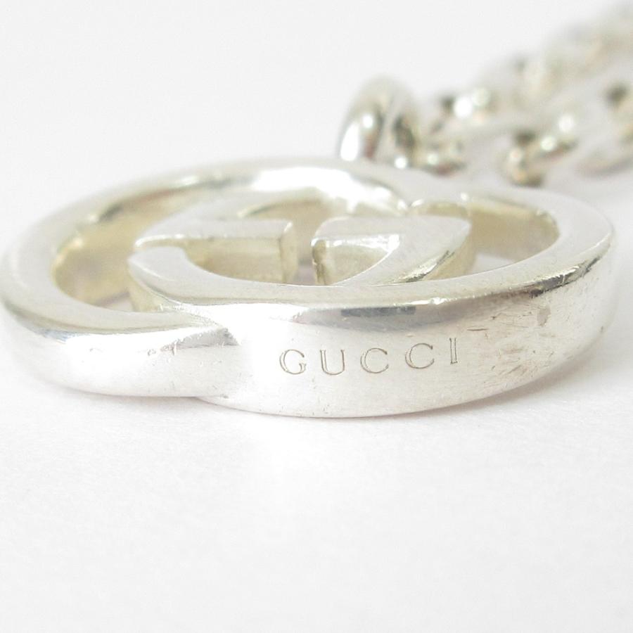GUCCI（グッチ） 良品 GGインターロッキング チェーンブレスレット