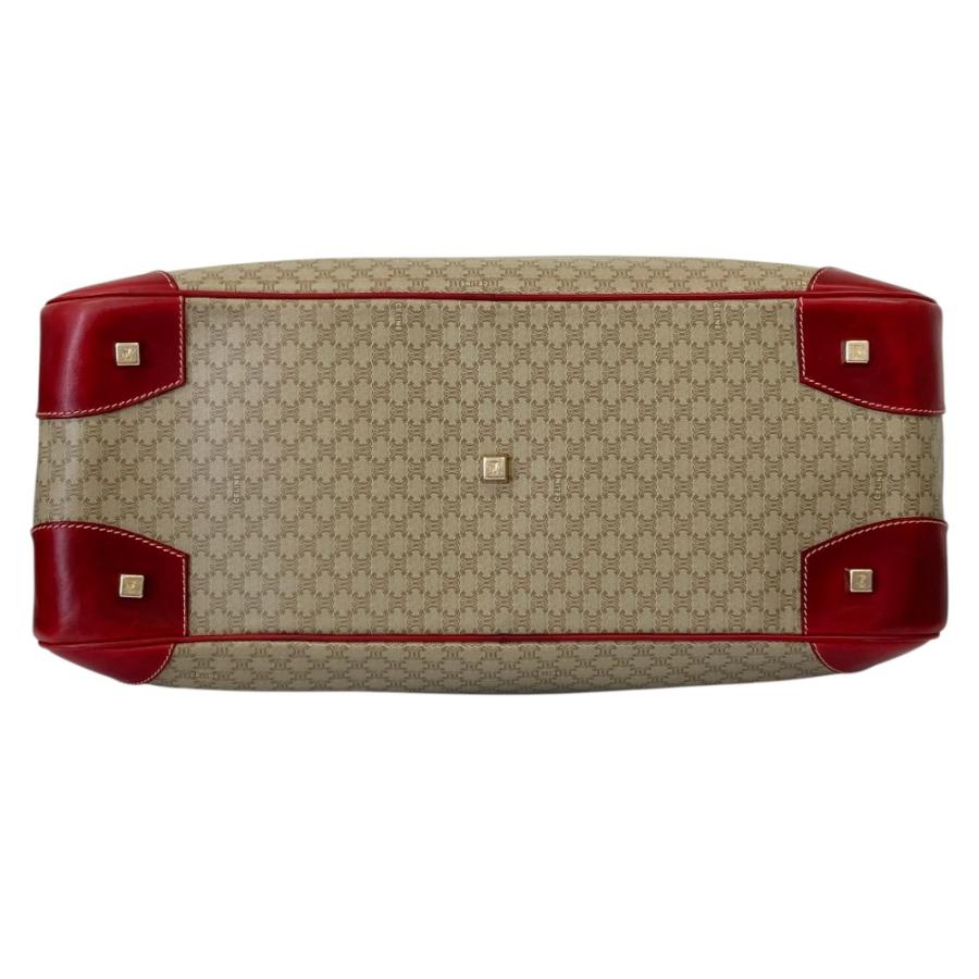 CELINE（セリーヌ） 良品 マカダム柄 PVC 2WAY ボストンバッグ