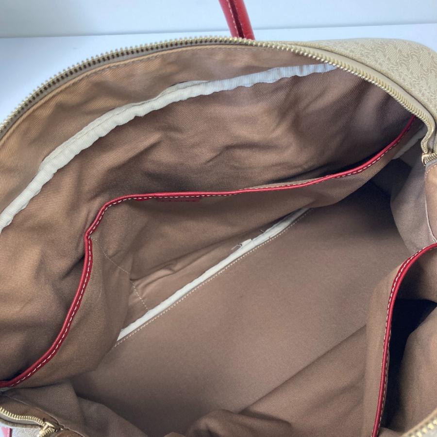 CELINE（セリーヌ） 良品 マカダム柄 PVC 2WAY ボストンバッグ