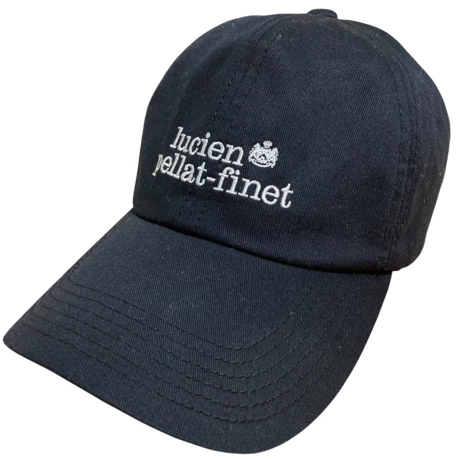 Lucien Pellat-Finet（ルシアン・ペラフィネ） 美品 ロゴ刺繍 キャップ