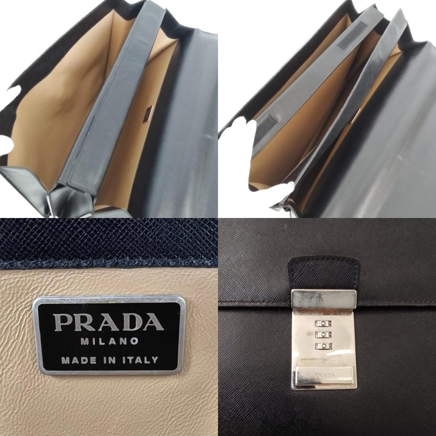 PRADA（プラダ） サフィアーノレザー ブリーフケース ビジネスバッグ