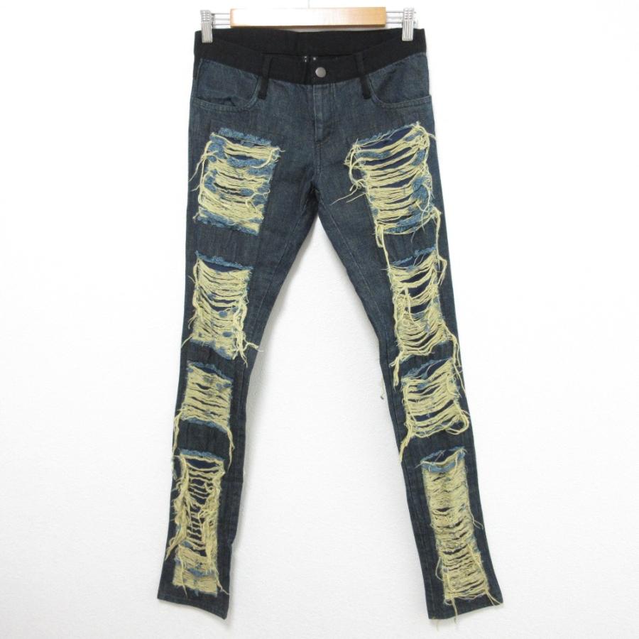 CHRISTIAN DADA（クリスチャンダダ） 美品 ダメージ加工 クラッシュ