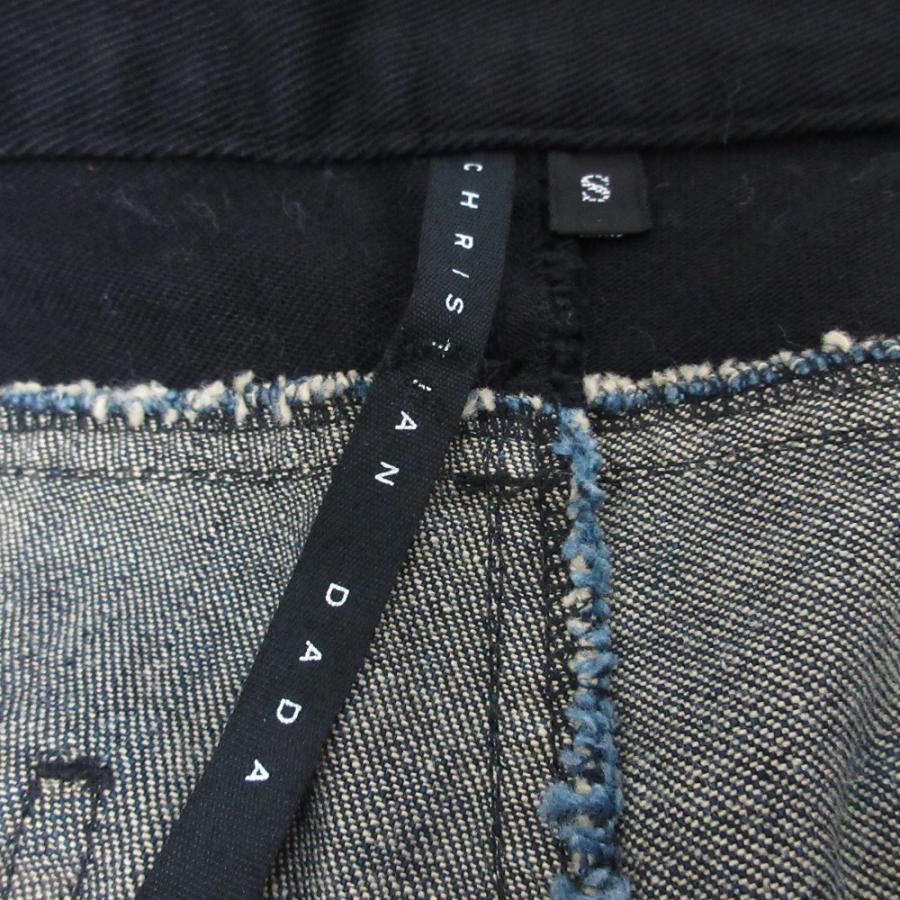 CHRISTIAN DADA（クリスチャンダダ） 美品 ダメージ加工 クラッシュ