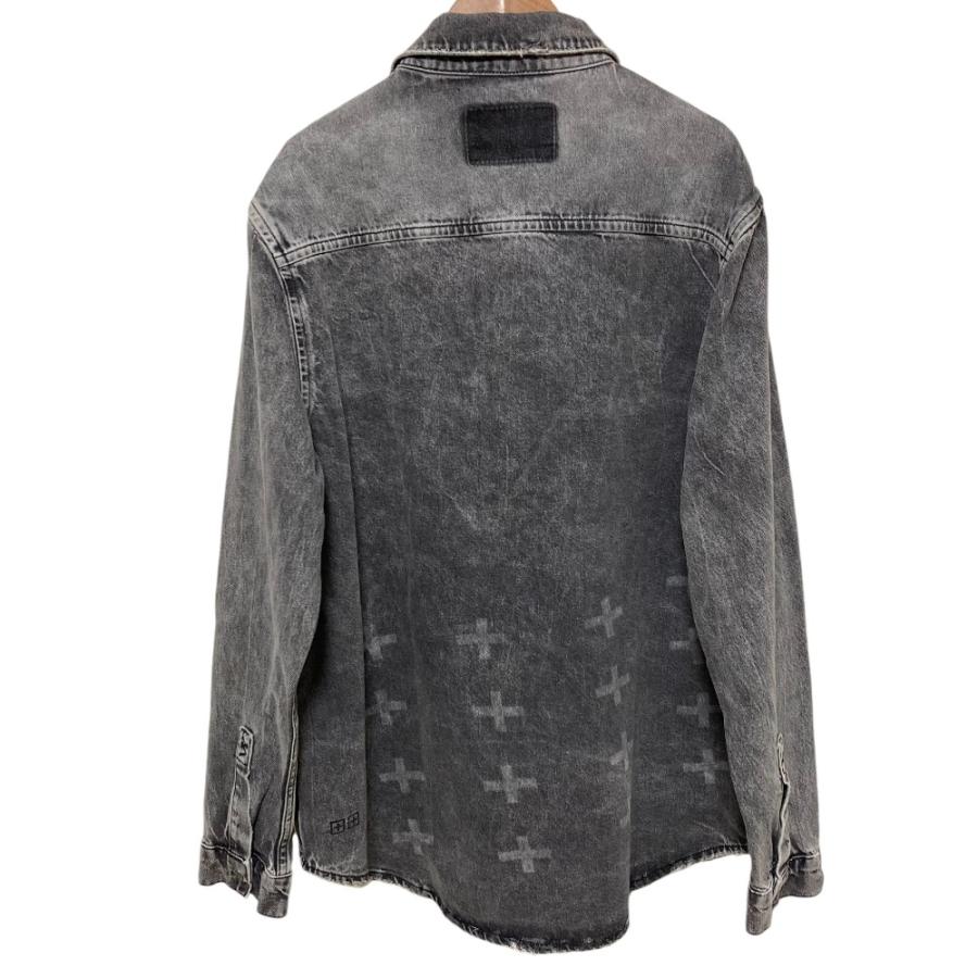 TSUBI 美品 Ksubi スビ デニム シャツジャケット S ブラック×グレー メンズ 古着 中古 : ブランド古着のリュクス - 通販 ...