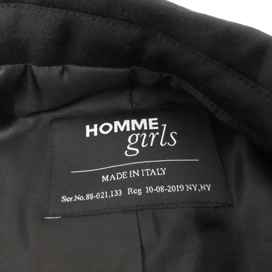 新品同様 HOMME girls オムガールズ ダブルブレスト テーラード