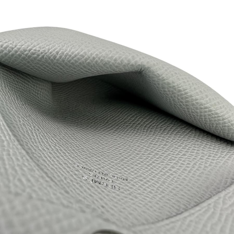 HERMES（エルメス） 新品同様 カルヴィ デュオ ヴォーエプソン レザー 