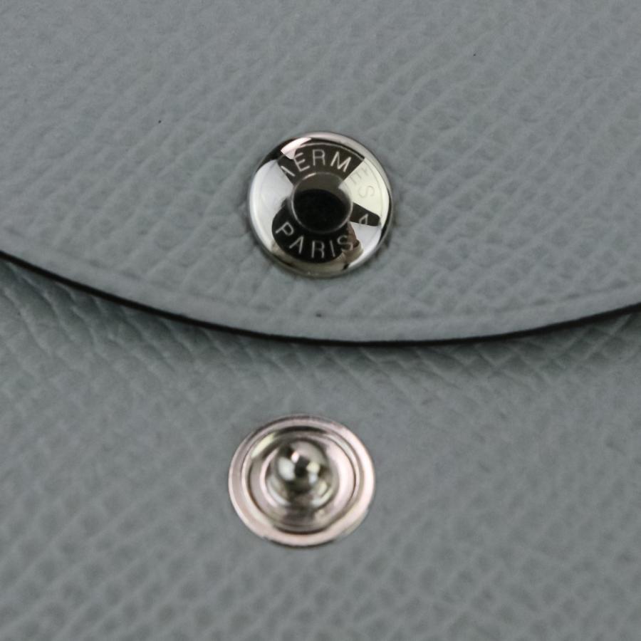 HERMES（エルメス） 新品同様 カルヴィ デュオ ヴォーエプソン レザー 