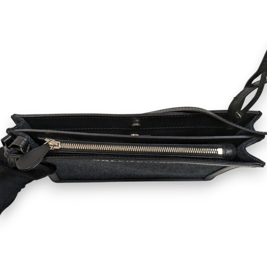 美品✨バレンシアガ　ネイビーポシェット　2wayショルダー　デニム　レザー　ロゴ BALENCIAGA（バレンシアガ） 新品同様 ネイビーポシェット デニム