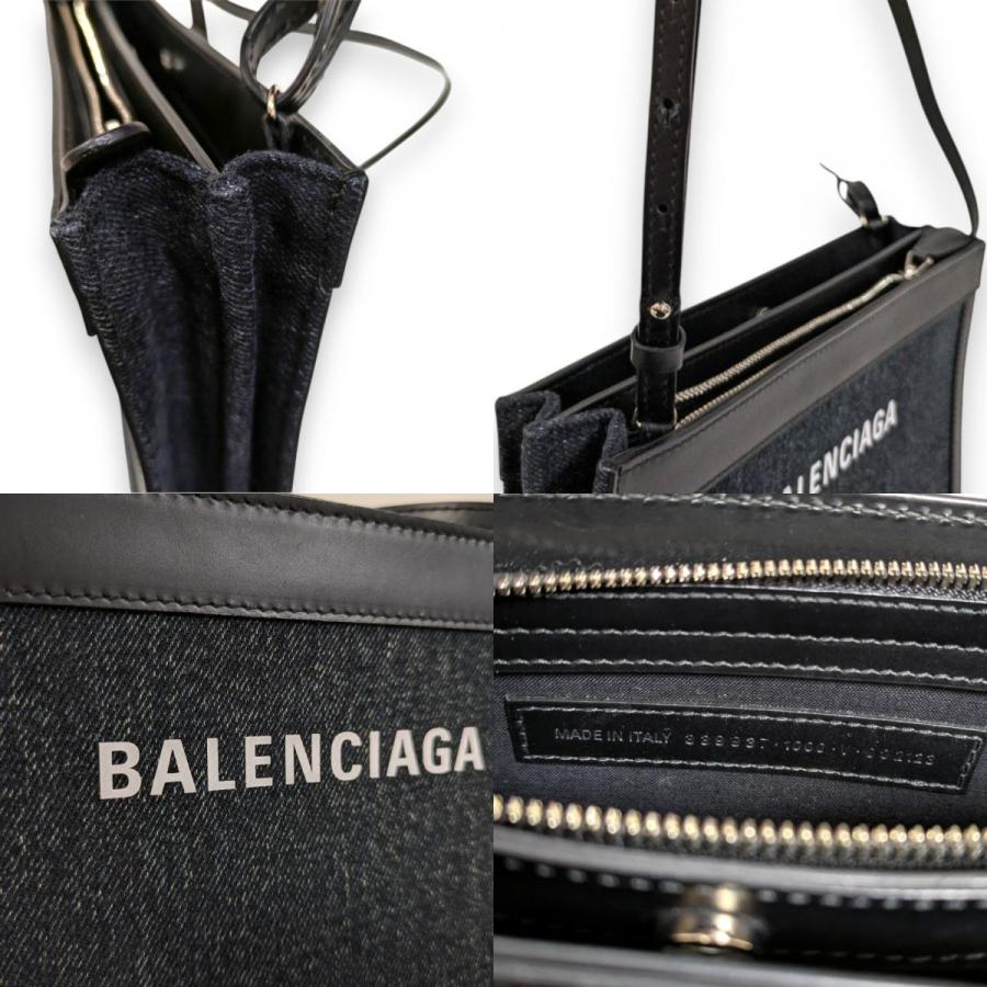 BALENCIAGA（バレンシアガ） 新品同様 ネイビーポシェット デニム