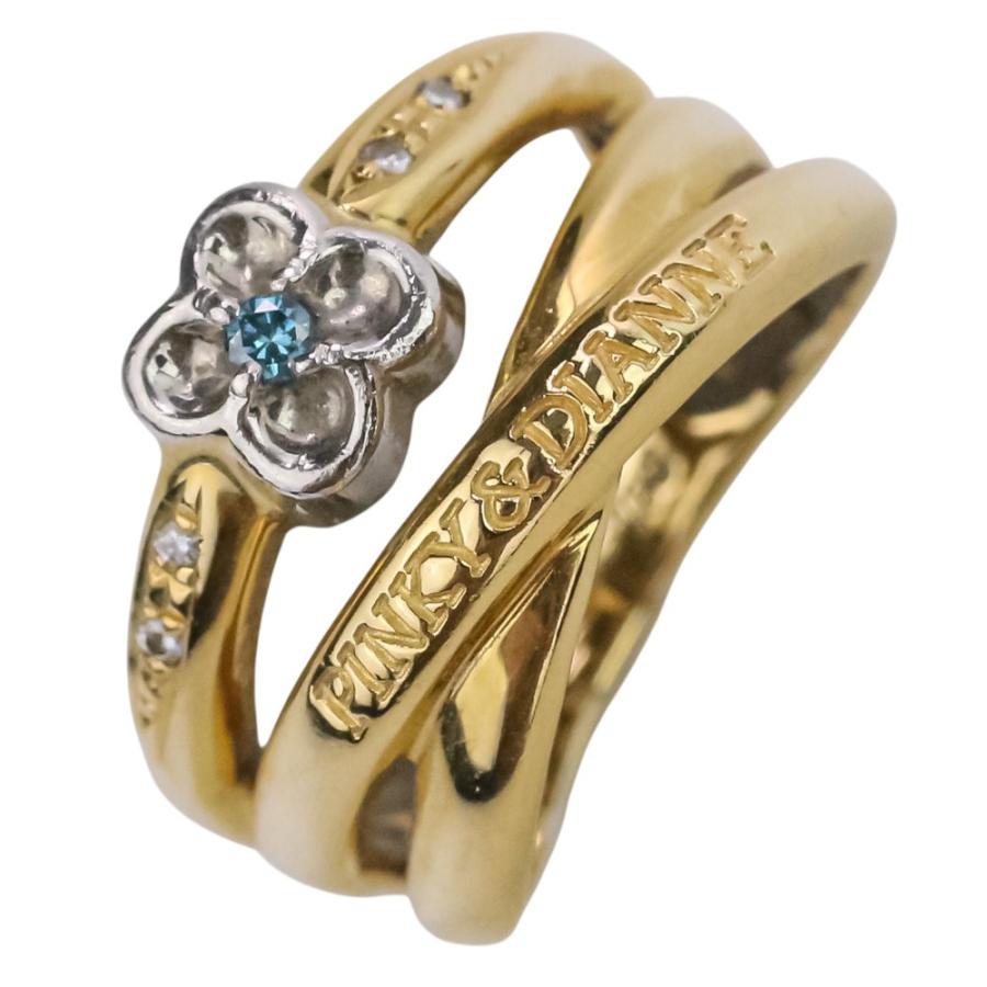 PINKY&DIANNE（ピンキー アンド ダイアン） 美品 ブルーダイヤモンド