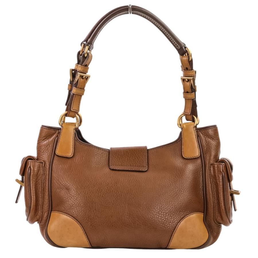 PRADA（プラダ） 良品 VIT DAINO ROCKE シュリンクレザー ワン 