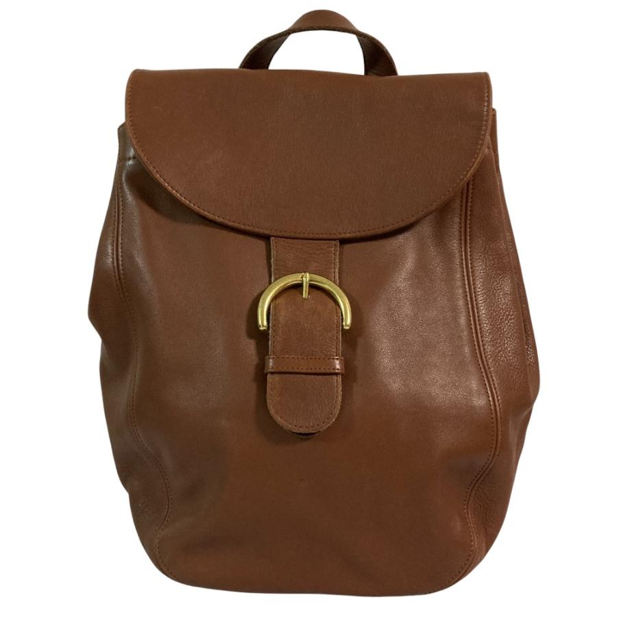 COACH オールドコーチ ブラウンレザーリュック COACH（コーチ） 良品 オールドコーチ USA製 レザー リュック バック