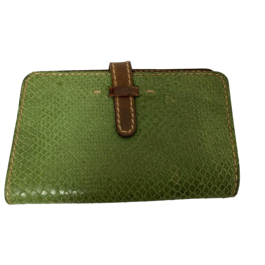 HENRY BEGUELIN（エンリーベグリン） 良品 パイソンレザー 手帳型