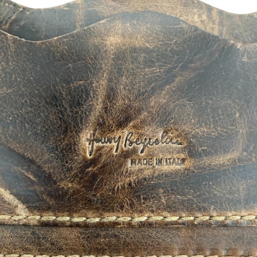 HENRY BEGUELIN（エンリーベグリン） 良品 パイソンレザー 手帳型