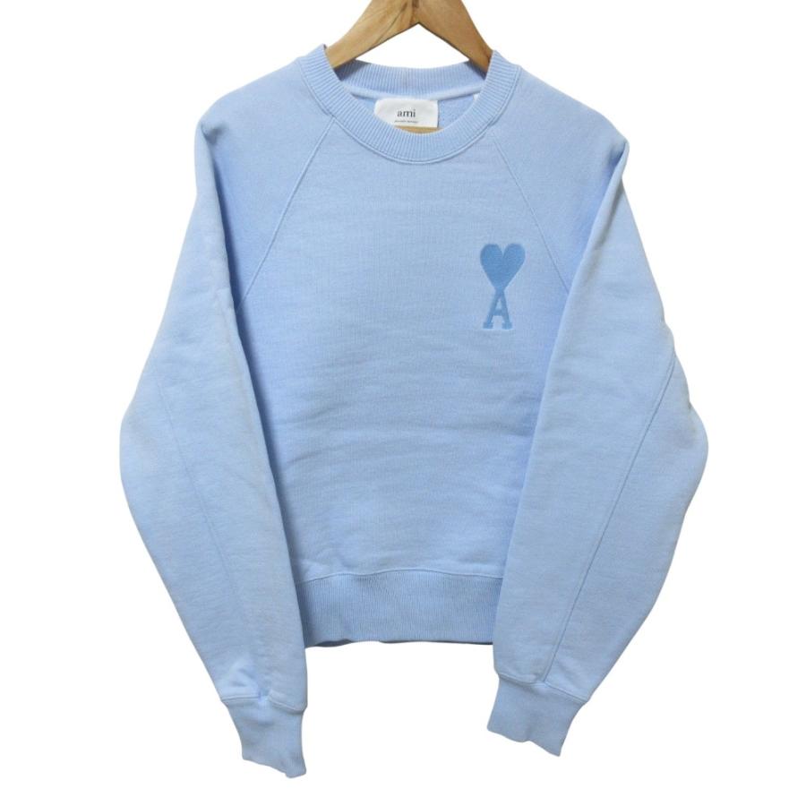 良品 AMI PARIS アミパリス ハートロゴ刺繍 スウェットトレーナー