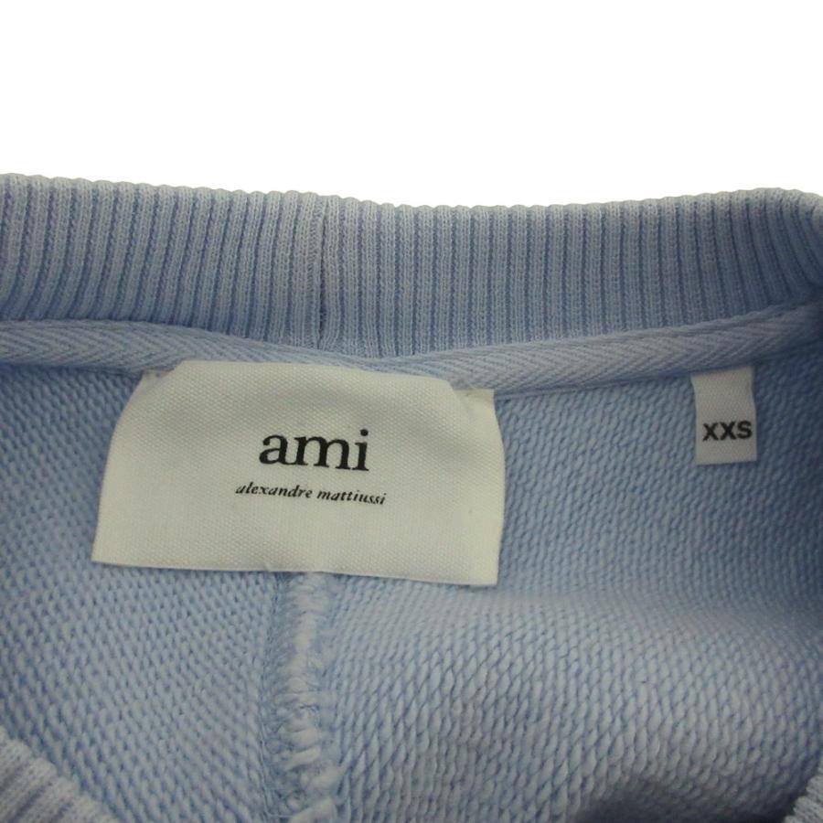 良品 AMI PARIS アミパリス ハートロゴ刺繍 スウェットトレーナー