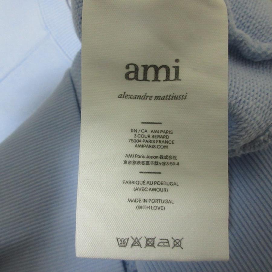 良品 AMI PARIS アミパリス ハートロゴ刺繍 スウェットトレーナー