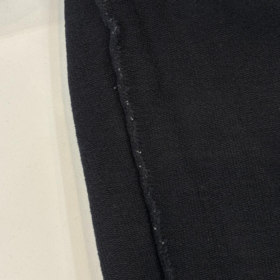 AMI PARIS アミパリ ハートロゴ刺繍 スウェットトレーナー S ブラック