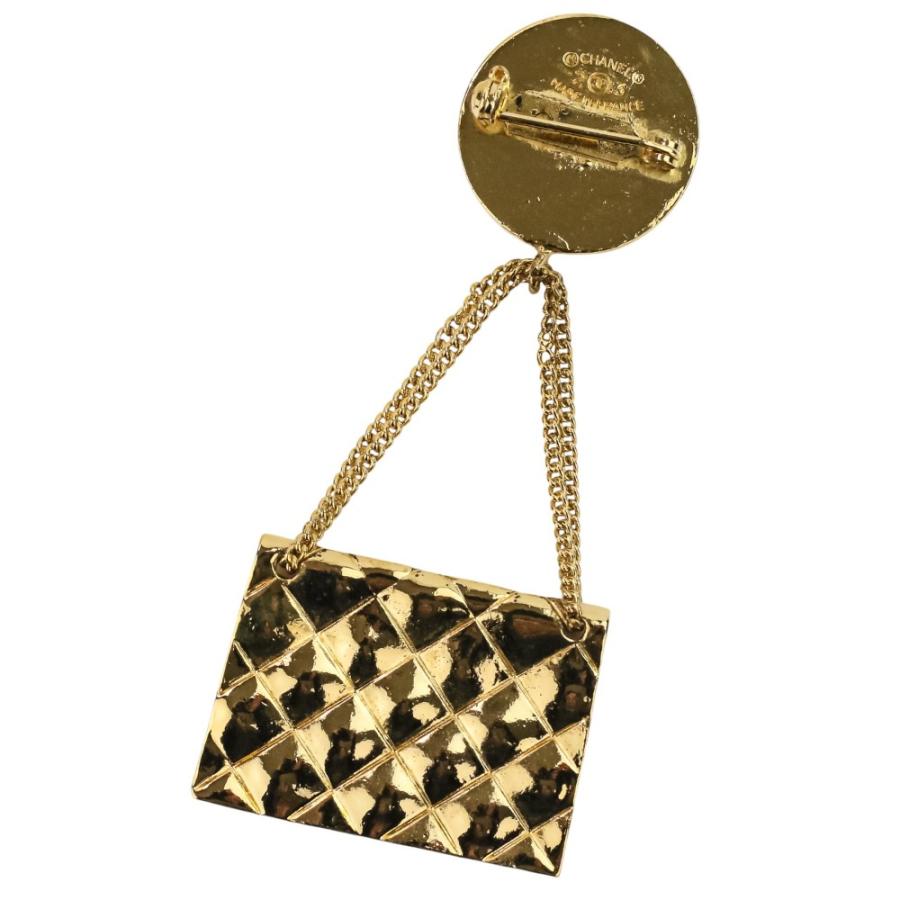 ヴィンテージ CHANEL シャネル マトラッセ バッグ ブローチ ココマーク CHANEL（シャネル） 美品 23刻印 88年製 ヴィンテージ ココマーク