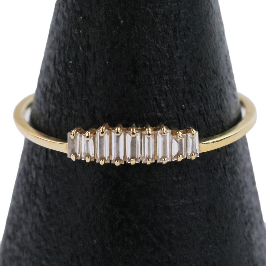 美品 Laaina ラアイナ K18 DIAMOND RING ダイヤモンド リング 指輪 13 