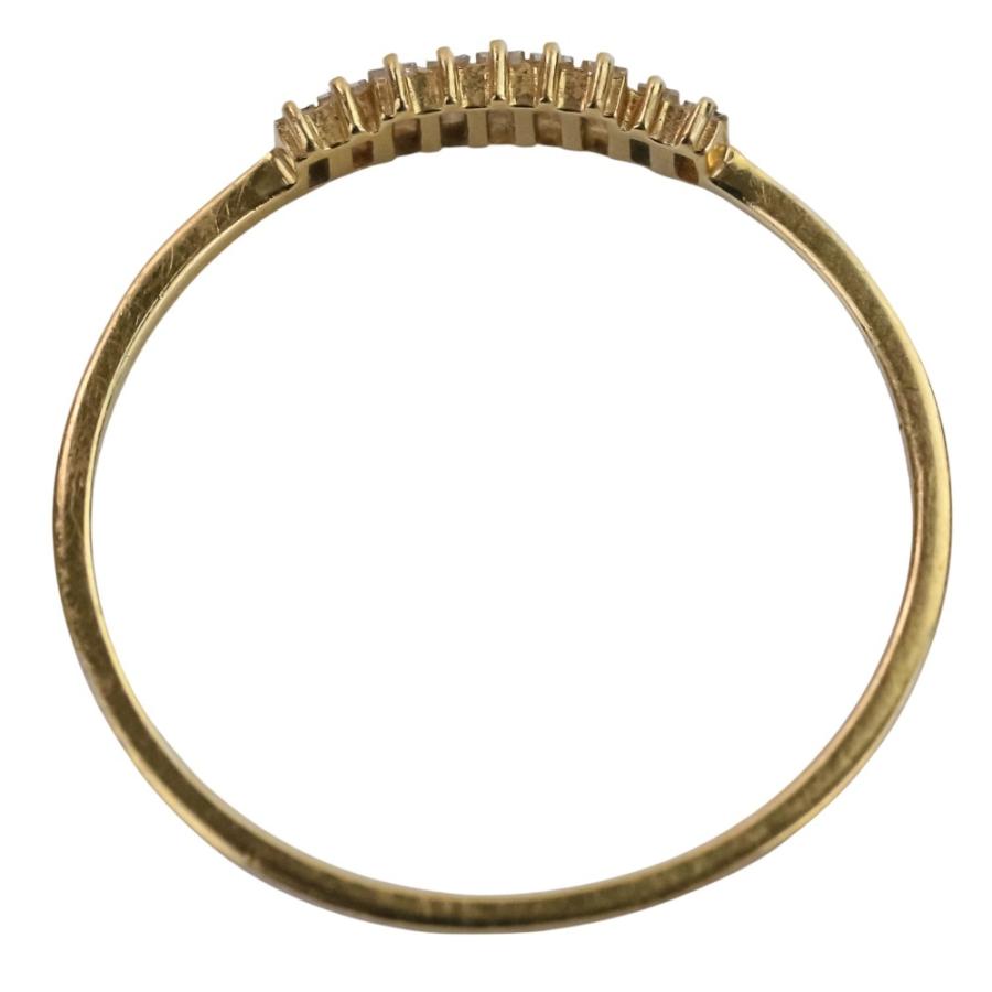 美品 Laaina ラアイナ K18 DIAMOND RING ダイヤモンド リング 指輪 13