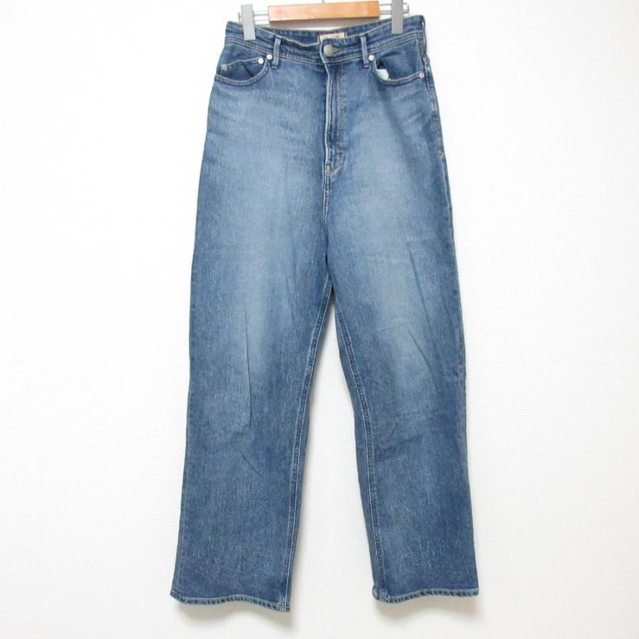 YANUK（ヤヌーク） 美品 JOAN ルーズストレートシルエットジーンズ