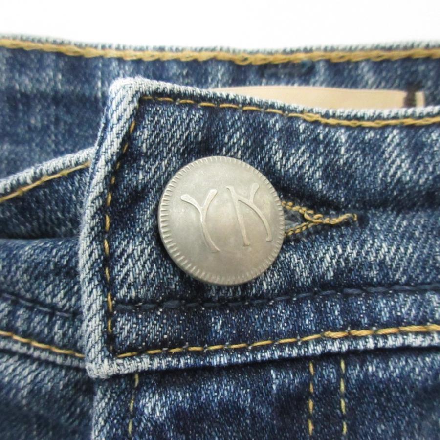 YANUK（ヤヌーク） 美品 JOAN ルーズストレートシルエットジーンズ  