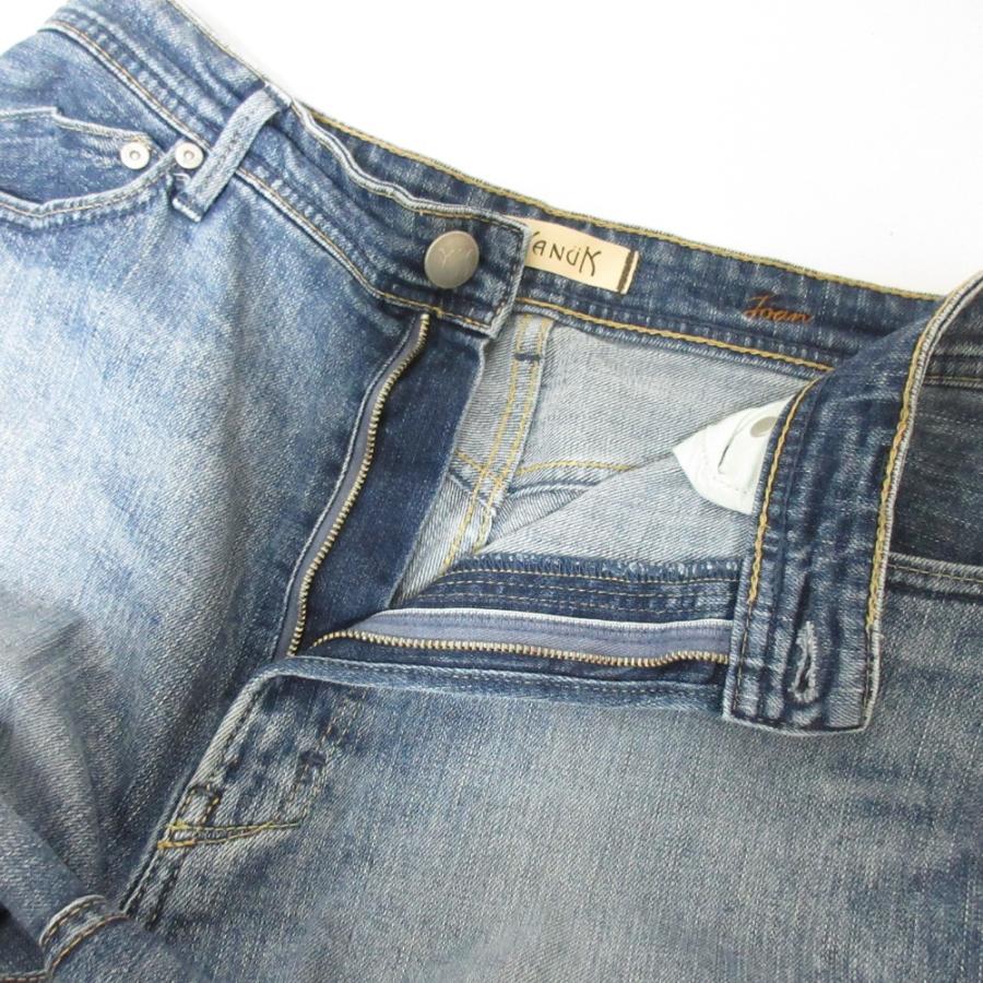 YANUK（ヤヌーク） 美品 JOAN ルーズストレートシルエットジーンズ