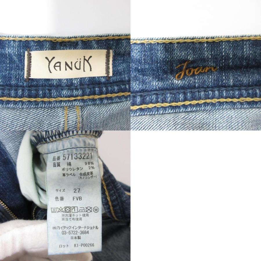 完売美品YANUKヤヌークJOAN 57133221 ルーズストレートシルエット YANUK（ヤヌーク） 美品 JOAN ルーズストレートシルエットジーンズ