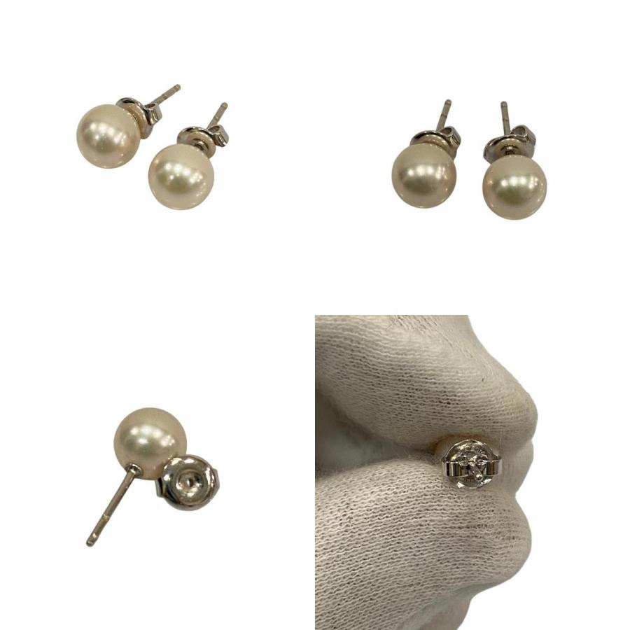 MIKIMOTO ミキモト ピアス - K18WG 【古着】【中古】 | MIKIMOTO