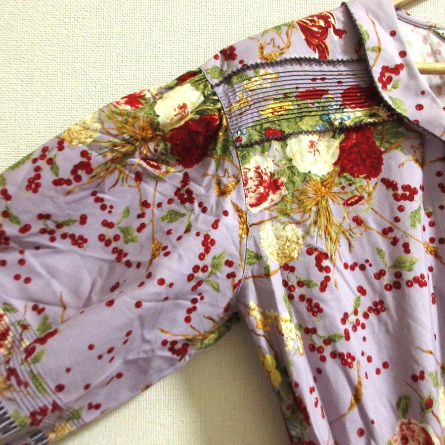 KANEKO ISAO（カネコイサオ） 良品 フラワープリント ピコリボン