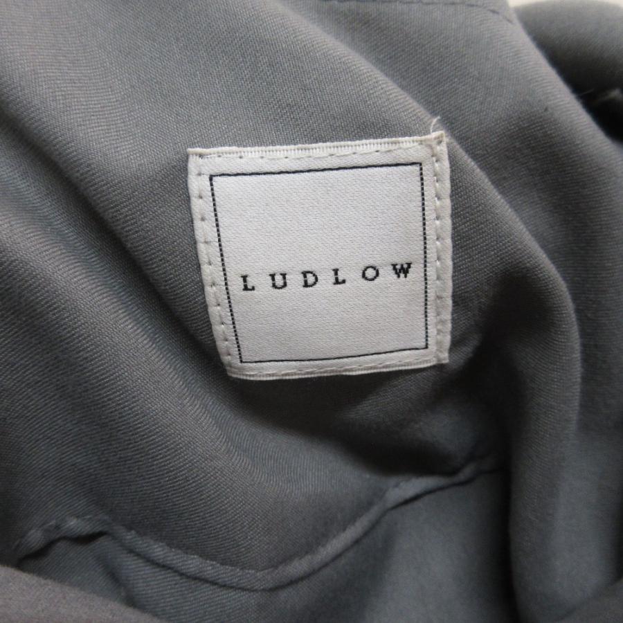 LUDLOW（ラドロー） 美品 ドッグ刺繍 カギ編み コードバッグ トート