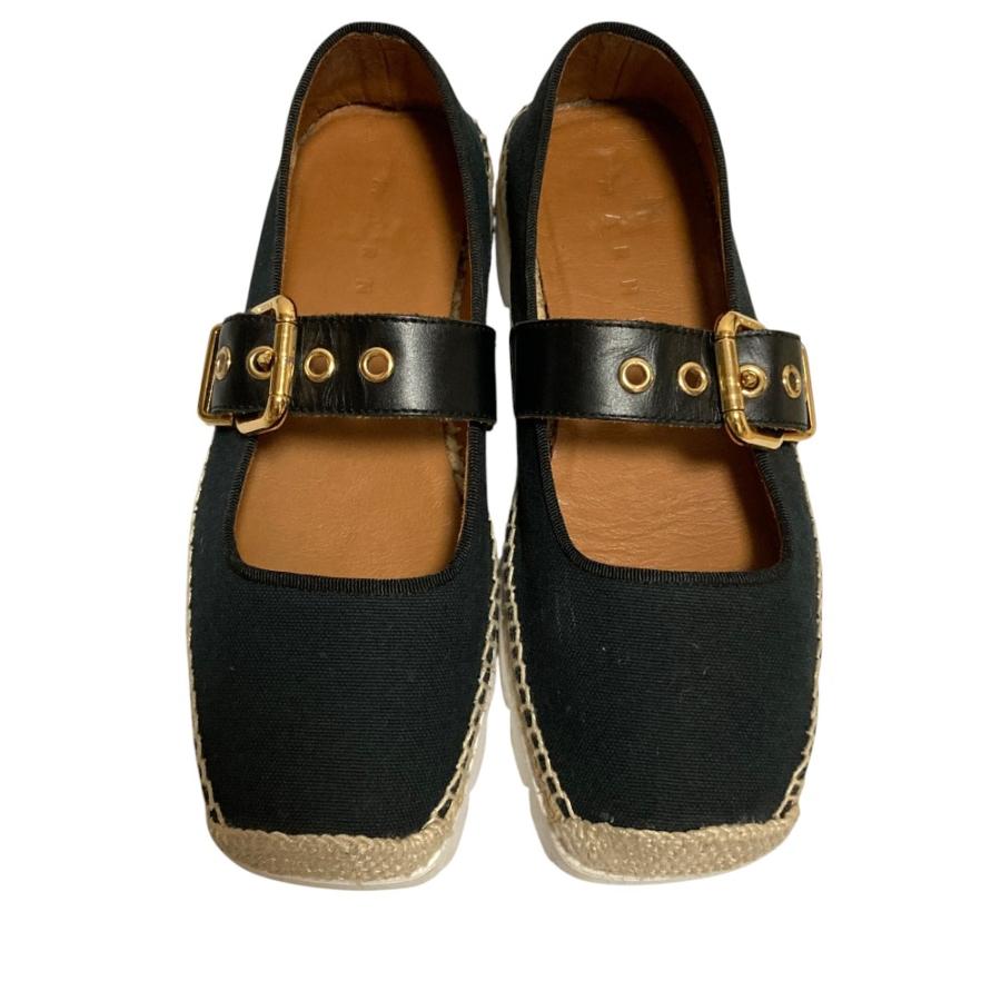 Marni マルニ エスパドリーユ メリージェーン 37 MARNI（マルニ） 良品 23SS MARNI PETALE メリージェーン