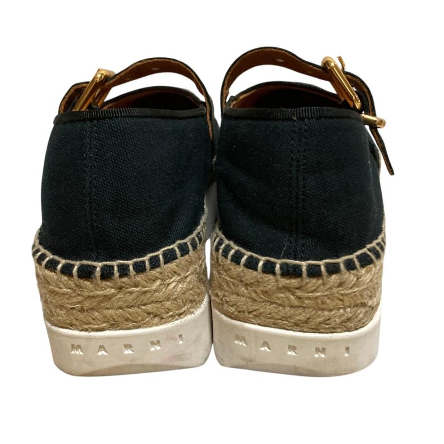 MARNI オリーブグリーン ブラック エスパドリーユサンダル MARNI（マルニ） 良品 23SS MARNI PETALE メリージェーン