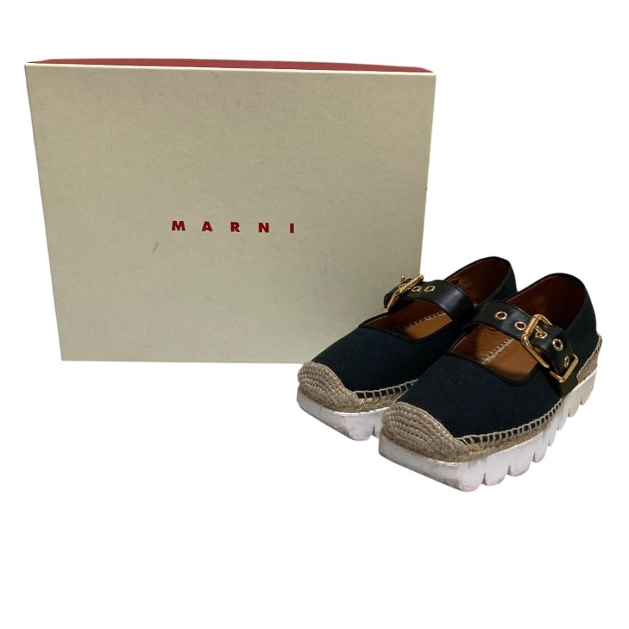 MARNI マルニ PETALE メリージェーン エスパドリーユ 靴 シューズ MARNI（マルニ） 良品 23SS MARNI PETALE メリージェーン