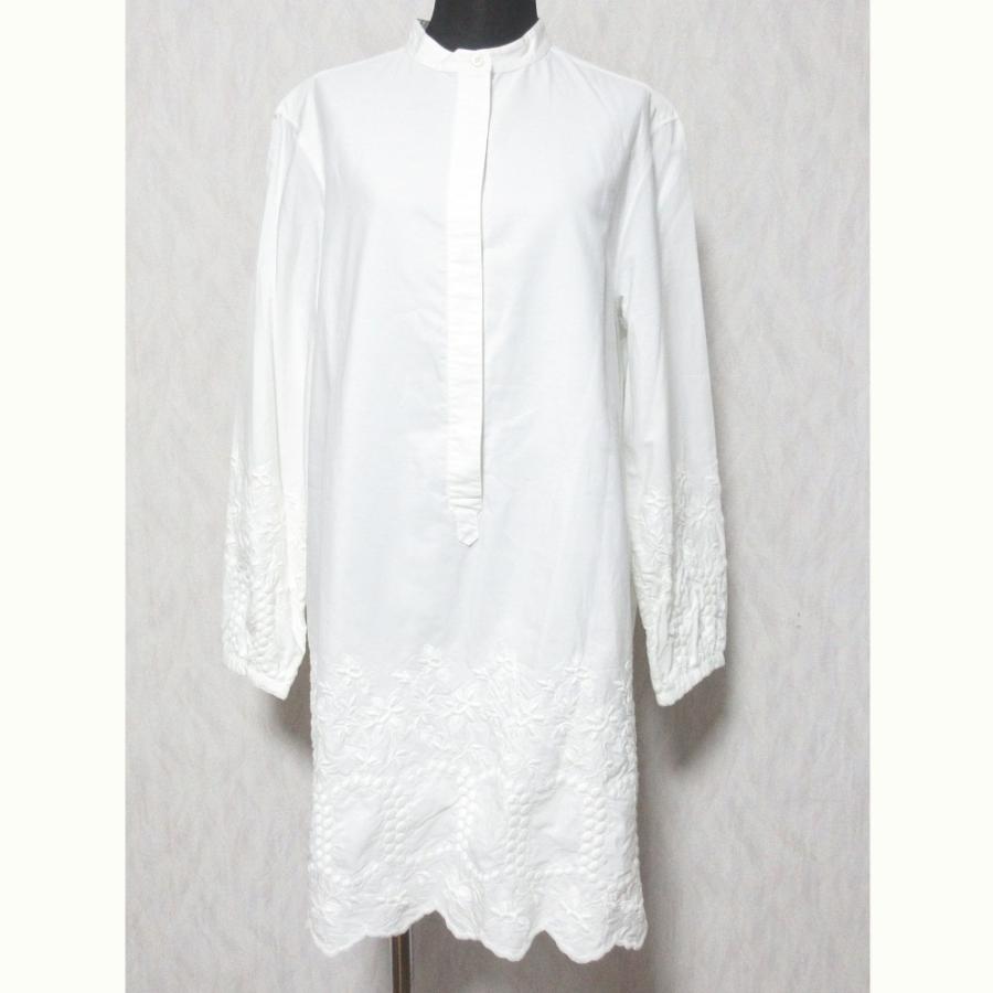 BURBERRY ホワイト シャツワンピース BURBERRY ホワイト シャツドレス