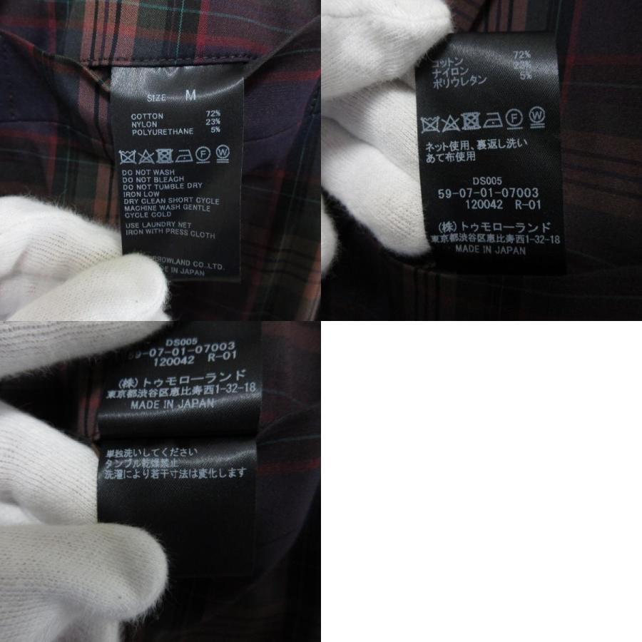 CABaN（キャバン） 未使用 チェック柄 ストレッチ テーラード