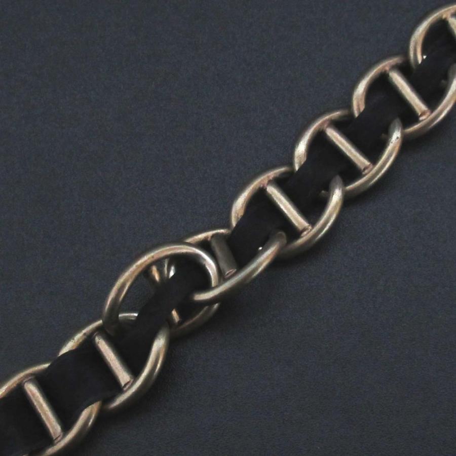 MARNI（マルニ） 良品 ウッドビーズ ビジュー装飾 チェーンネックレス