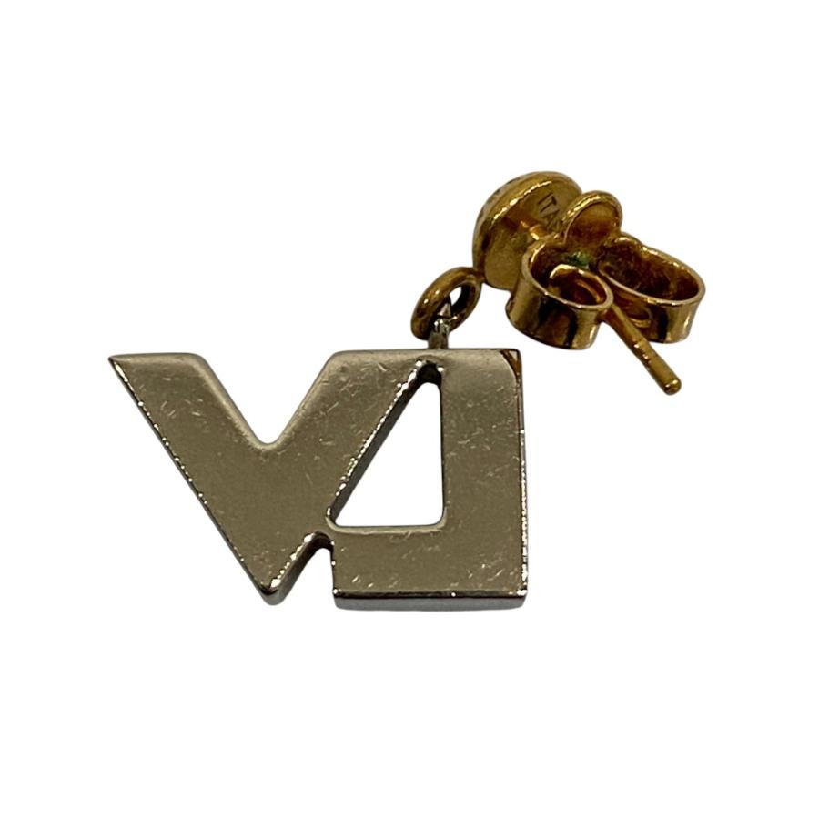 良品 LOUIS VUITTON ルイヴィトン ブックル ドレイユ ピアスセット M67036 シルバーカラー ゴールドカラー レディース 古着 中古_5