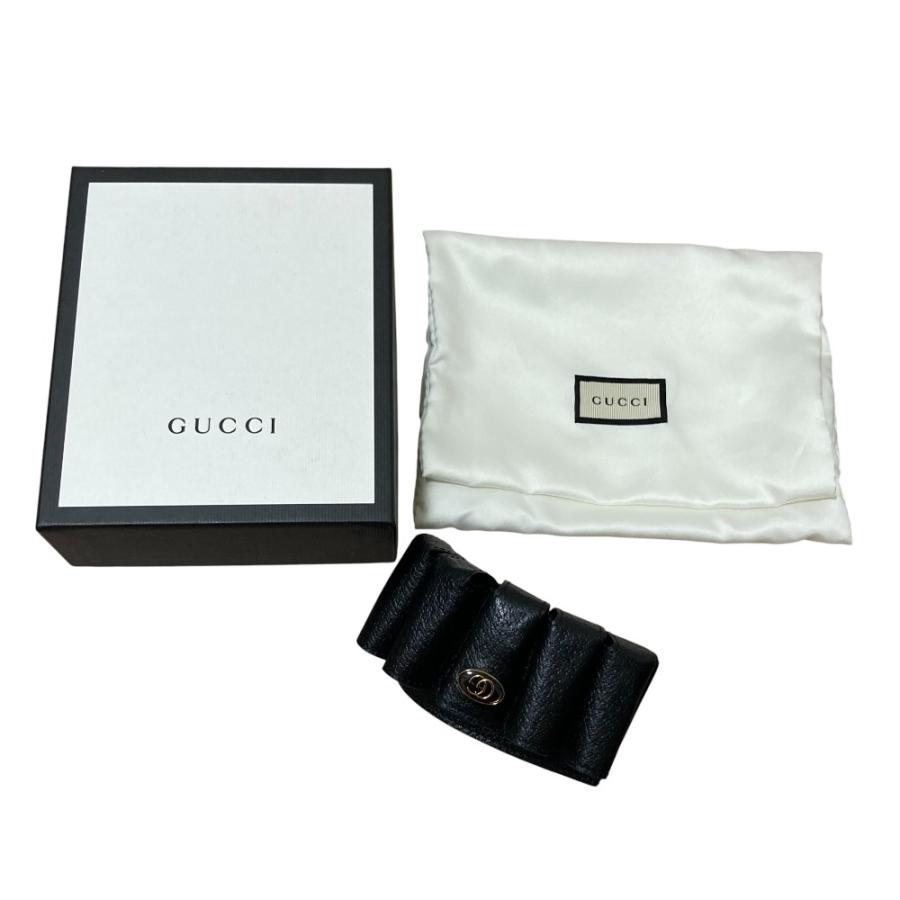 グッチ ブレスレット レザー ケース 小銭入れ アクセサリー GUCCI GUCCI（グッチ） 新品同様 レザー ブレスレット リップスティック