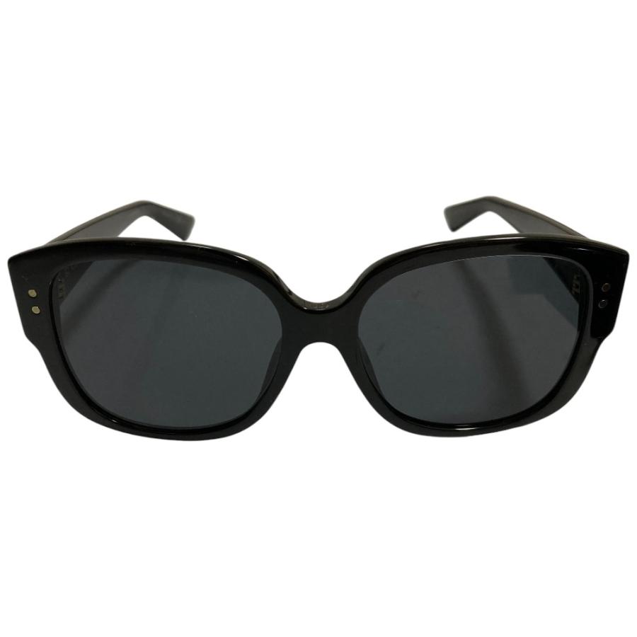 ディオール レディディオール スタッズ サングラス 8072K ユニセックス ブラック Dior 【中古】 【アパレル・小物】 Dior - ディオール レディディオール スタッズ サングラス 8072K ユニ
