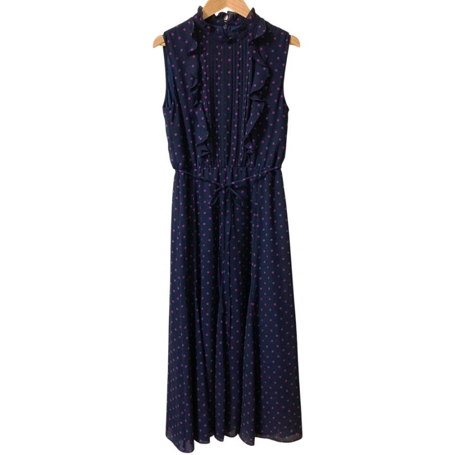 ANAYI（アナイ） 美品 22AW ANAYI ドット フリル ノースリーブ