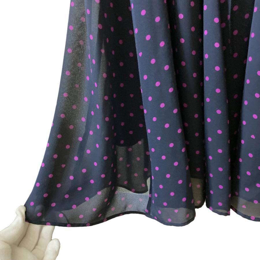 ANAYI（アナイ） 美品 22AW ANAYI ドット フリル ノースリーブ