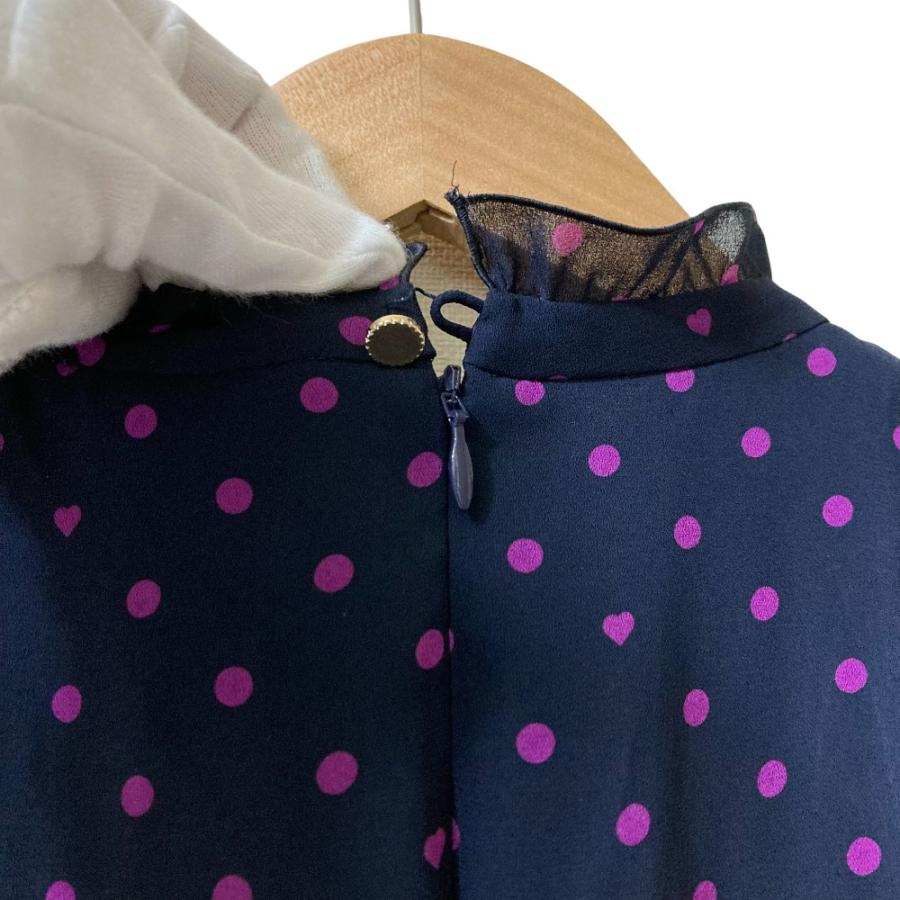 ANAYI（アナイ） 美品 22AW ANAYI ドット フリル ノースリーブ
