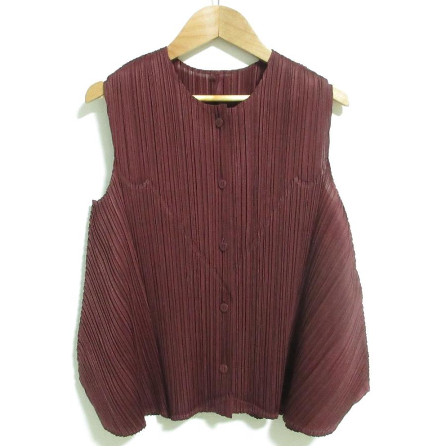 【美品】PLEATS PLEASE プリーツベスト サイズ4 PLEATS PLEASE（プリーツ プリーズ） 美品 24AW PLEATS PLEASE SOLAR
