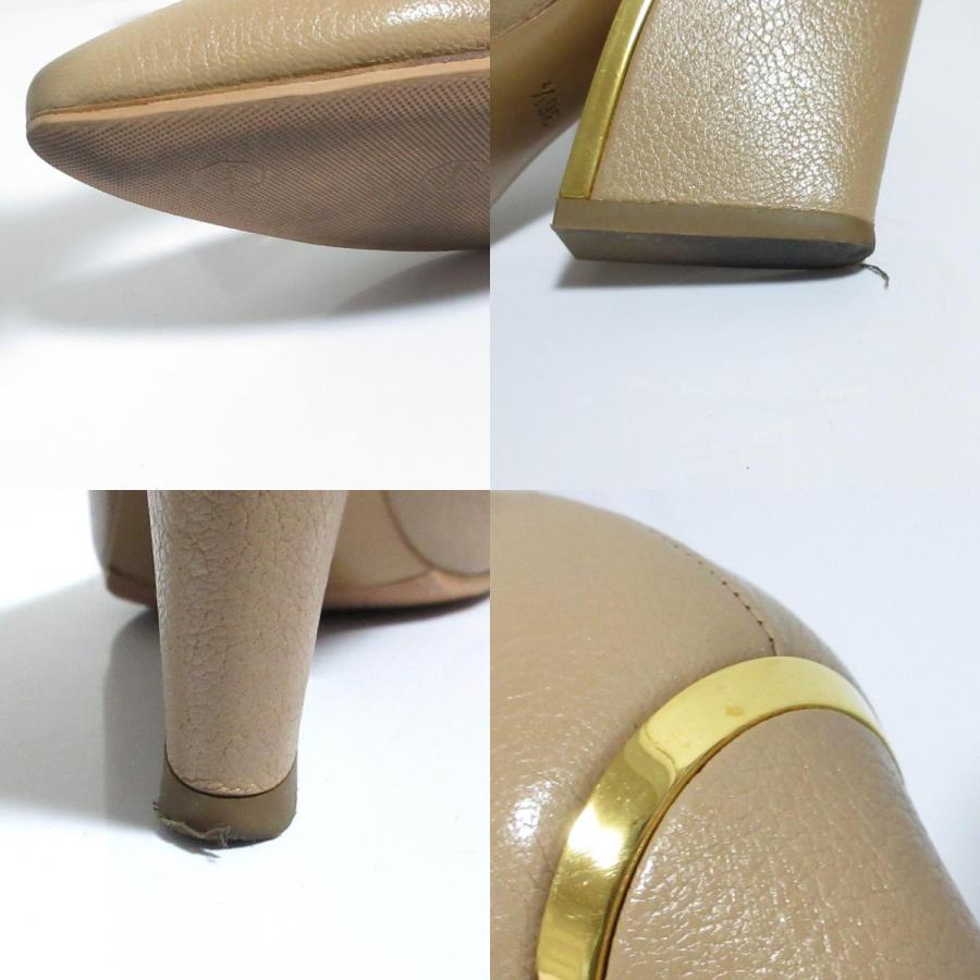 Chloe（クロエ） 美品 レザー ポインテッドトゥ ハイヒール パンプス